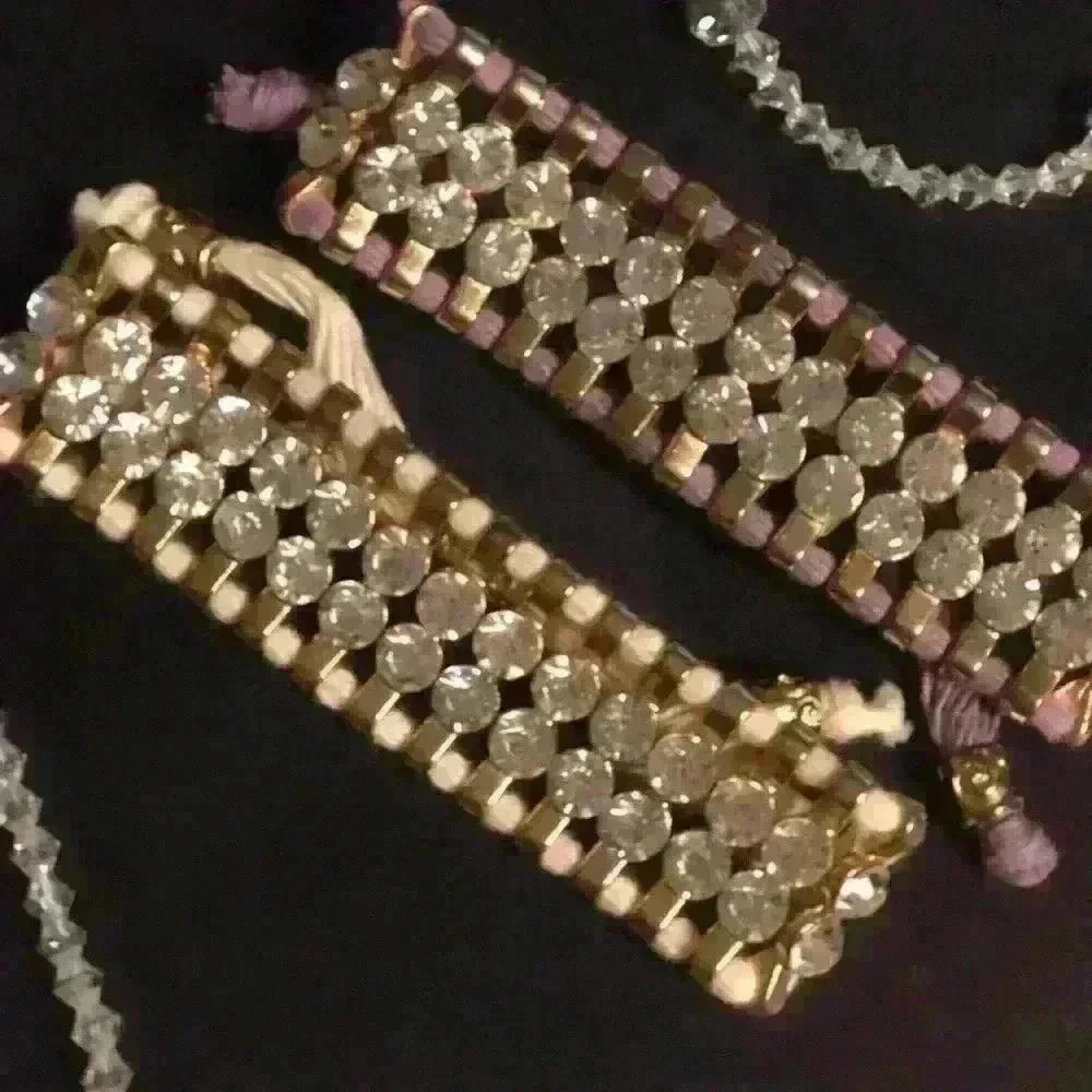 🎉 TWO Rhinestone Adjustable Bracelets🔥 - Picture 2 of 7